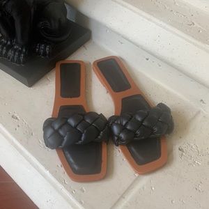 Black sandals